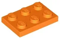 lego-3021-pomaranczowy-4125278-plytka-2x3-1-szt-nowy