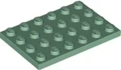 lego-3032-piaskowy-zielony-6376003-plytka-4x6-1-szt-nowy
