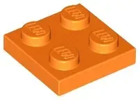 lego-3022-pomaranczowy-4613982-plytka-2x2-1-szt-nowy