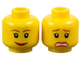 lego-3626pb0271-zolty-minifigurka-dwustronna-glowa-kobiety-z-1-szt-nowy