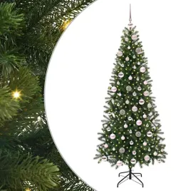 elegancka-sztuczna-choinka-bozonarodzeniowa-180-cm-z-lampkami-led-i-zasila