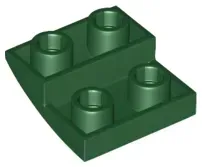 lego-32803-c-zielony-6255896-skos-zakrzywiony-2x2x2-3-1-szt-nowy