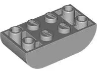 lego-5174-l-szary-6461063-skos-zakrzywiony-4x2-1-szt-nowy