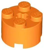 lego-3941-pomaranczowy-4141089-klocek-okragly-2x2-1-szt-nowy