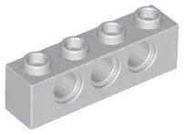 lego-3701-l-szary-4211441-technic-klocek-1x4-1-szt-nowy
