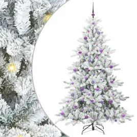 sztuczna-choinka-na-zawiasach-210-cm-z-dekoracyjnymi-lampkami-led-bialy