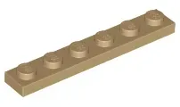 lego-3666-c-piaskowy-6015424-plytka-1x6-1-szt-nowy