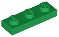 lego-3623-zielony-4107758-plytka-1x3-1-szt-nowy