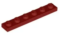 lego-3666-c-czerwony-4539062-plytka-1x6-1-szt-nowy