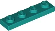 lego-3710-c-turkusowy-6350418-plytka-1x4-1-szt-nowy