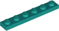 lego-3666-c-turkusowy-6291782-plytka-1x6-1-szt-nowy