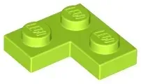 lego-2420-limonkowy-4633822-plytka-2x2-1-szt-nowy