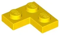 lego-2420-zolty-242074-plytka-2x2-1-szt-nowy