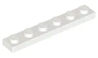 lego-3666-bialy-366601-plytka-1x6-1-szt-nowy