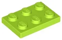 lego-3021-limonkowy-6013793-plytka-2x3-1-szt-nowy