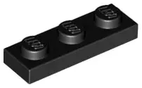 lego-3623-czarny-362326-plytka-1x3-1-szt-nowy