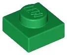 lego-3024-zielony-302428-plytka-1x1-1-szt-nowy