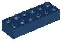 lego-2456-c-niebieski-6100239-klocek-2x6-1-szt-nowy