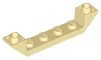 lego-52501-piaskowy-6312481-skos-odwrocony-45-6x1-bez1x4-1-szt-nowy