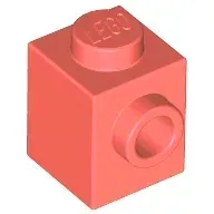 lego-87087-koralowy-6261292-klocek-zmodyfikowany-1x1-1-szt-nowy