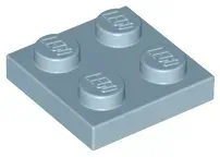 lego-3022-piaskowy-niebieski-6062089-plytka-2x2-1-szt-nowy