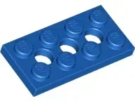 lego-3709b-niebieski-370923-technic-plyta-2x4-z-3-otworami-1-szt-nowy