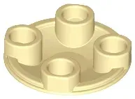 lego-2654-piaskowy-4278422-plytka-okragla-2x2-1-szt-nowy