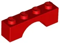 lego-3659-czerwony-365921-luk-1x4-1-szt-nowy