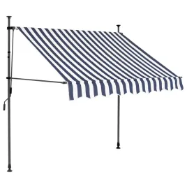 vidaxl-recznie-zwijana-markiza-z-led-150-cm-niebiesko-biala
