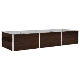 vidaxl-podwyzszona-donica-brazowa-240x80x45-cm-galwanizowana-stal
