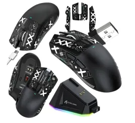 gamingowa-mysz-bezprzewodowa-attack-shark-x11-ze-stacja-dokujaca-czarna