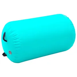 vidaxl-dmuchany-walek-gimnastyczny-z-pompka-100x60-cm-pvc-zielony