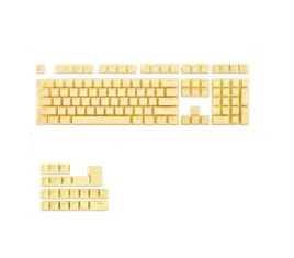 klawisze-do-klawiatury-mechanicznej-pbt-keycaps-pudding-129szt-yellow-zolte