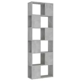 vidaxl-regal-na-ksiazki-przegroda-szarosc-betonu-60x24x186-cm