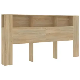 vidaxl-wezglowie-lozka-z-polkami-dab-sonoma-200x185x1045-cm