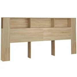 vidaxl-wezglowie-lozka-z-polkami-dab-sonoma-220x185x1045-cm