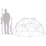 domek-do-wspinaczki-niebieski-stal-stan-nowy-dlugosc-227-cm