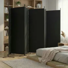 vidaxl-parawan-6-panelowy-czarny-520x180-cm-tkanina