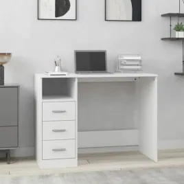 vidaxl-biurko-z-szufladami-biale-102x50x76-cm