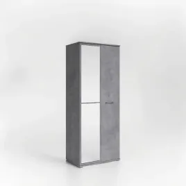 szafa-otwierana-z-lustrem-dwudrzwiowa-80cm-x-200cm-betonor-polki-wieszak