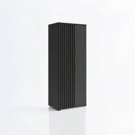 szafa-otwierana-z-lamelami-dwudrzwiowa-80cm-x-200cm-antracyt-polki-wieszak