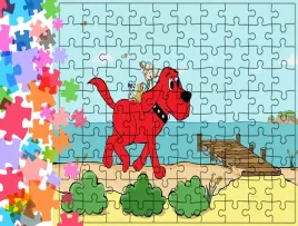 puzzle-tradycyjne-clifford-wielki-czerwony-pies-producent