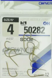 nr-4-haczyki-owner-sode-50282-wyczynowe-cienkie-brazowe
