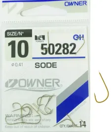 nr-10-haczyki-owner-sode-50282-wyczynowe-cienkie-brazowe