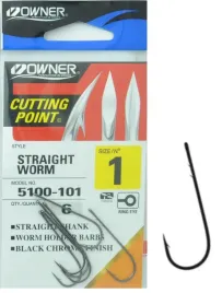 nr-1-haczyk-owner-straight-worm-5100-czarne-dlugie