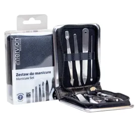 inter-vion-black-leather-zestaw-do-manicure-7-sztuk