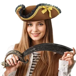 kapelusz-piratka-brazowy-godan
