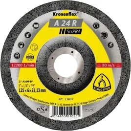 tarcza-szlifierska-125x6x22-mm-do-stali-a-24-r-supra-klingspor-13402