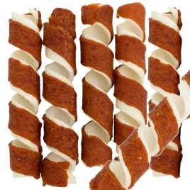 przysmak-przekaska-dla-psa-zakrecone-rolki-z-kaczka-hauandmiau-500g