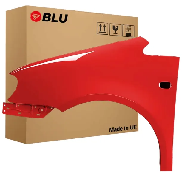 BLU Błotnik VW CADDY III 3 2K LY3D lewy czerwony 04-10 przód